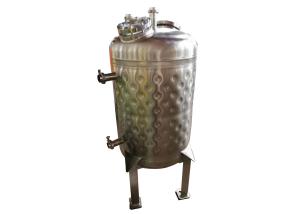 China Food Beverage Factory 1500L Pillow Plate Jacketed Vessel wholesale