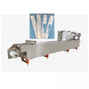 China Multi Lanes Stretch Film Wrapping Packaging Machine Pharyngeal Swabs 14.5KW wholesale