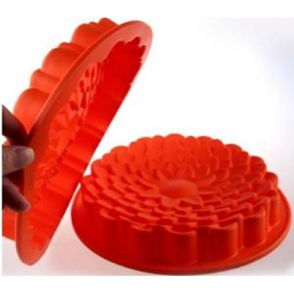 silicone muffin cake molds , flower shape silicone tray mold ,custom silicone mold