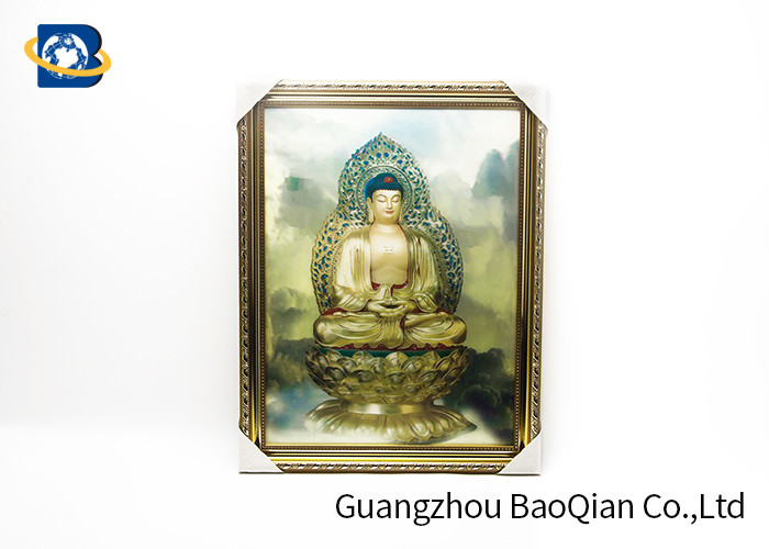 Religion Picture Lenticular Image Printing , 3D Printing Service High Definition