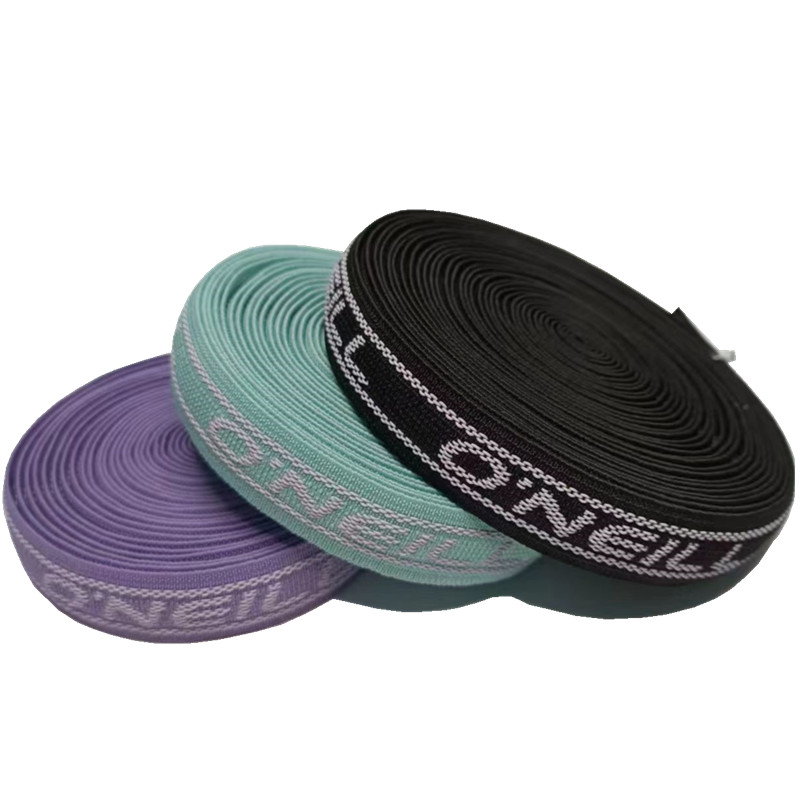 Multicolor Heat Transfer Polyester Webbing 3.2cm Polyester Lashing Webbing