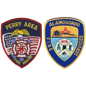 China Cotton Twill Fire Department Patches wholesale