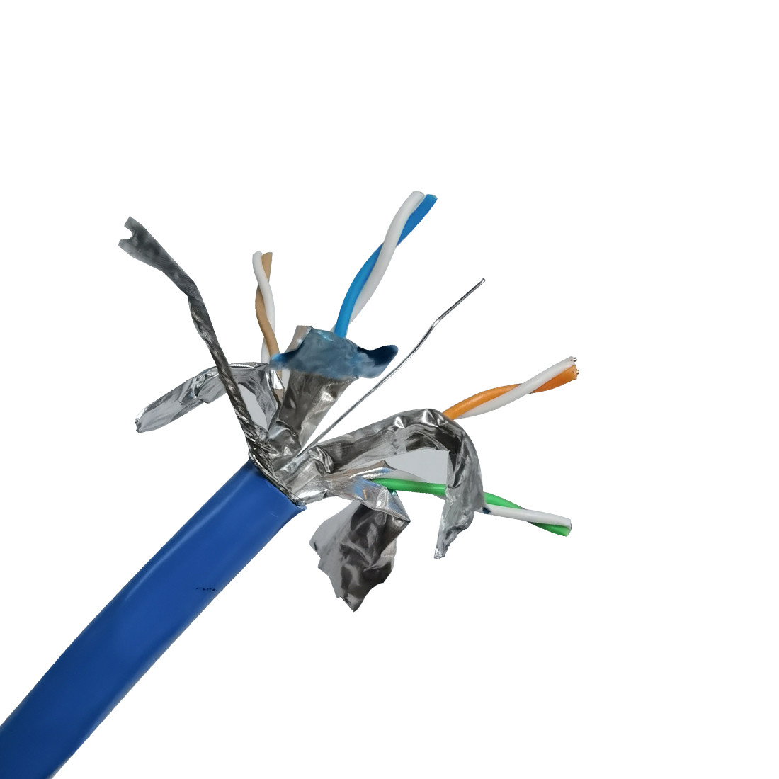 22awg Copper Lszh Jacket Cat7 Lan Cable 4 Pair Ethernet Computer Cable