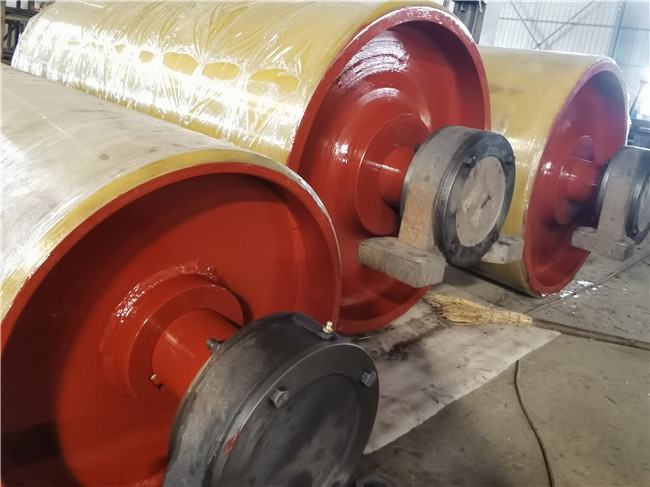 HDPE Belt 2.5m/S Conveyor Bend Pulley For Fertilizer Industry