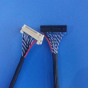 China Lvds 30 Pin Connector Cable , Lvds Cable 30 Pin FI - X30HL Wire Harness For AUO Display wholesale