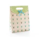 Boutique Craft Coloured Paper Gift Bags With Self Adhesive Ribbon
