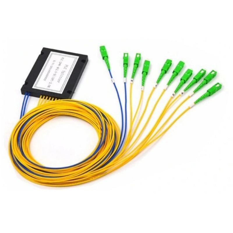 G657A1 G657A2 Fiber Optic Splitter ABS Box Type Plastic Connector for Patch Cord