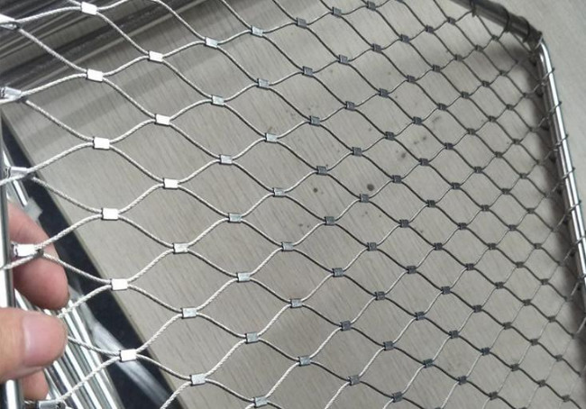 Black Oxidized Rope Net Fence 60*60 Opening Rope Netting Fence