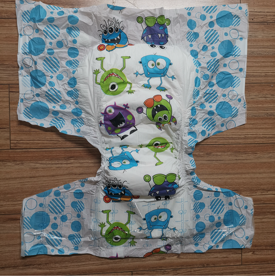 Printed Adult Diaper 6000 for Disposable Dry Surface Accessory Freely Offered Samples