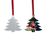 Sublimation Christmas Gifts Supply Double Sided Aluminum Sublimation Christmas