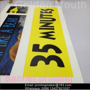 China Advertising Sports PVC Vinyl Banners With Eyelets wholesale
