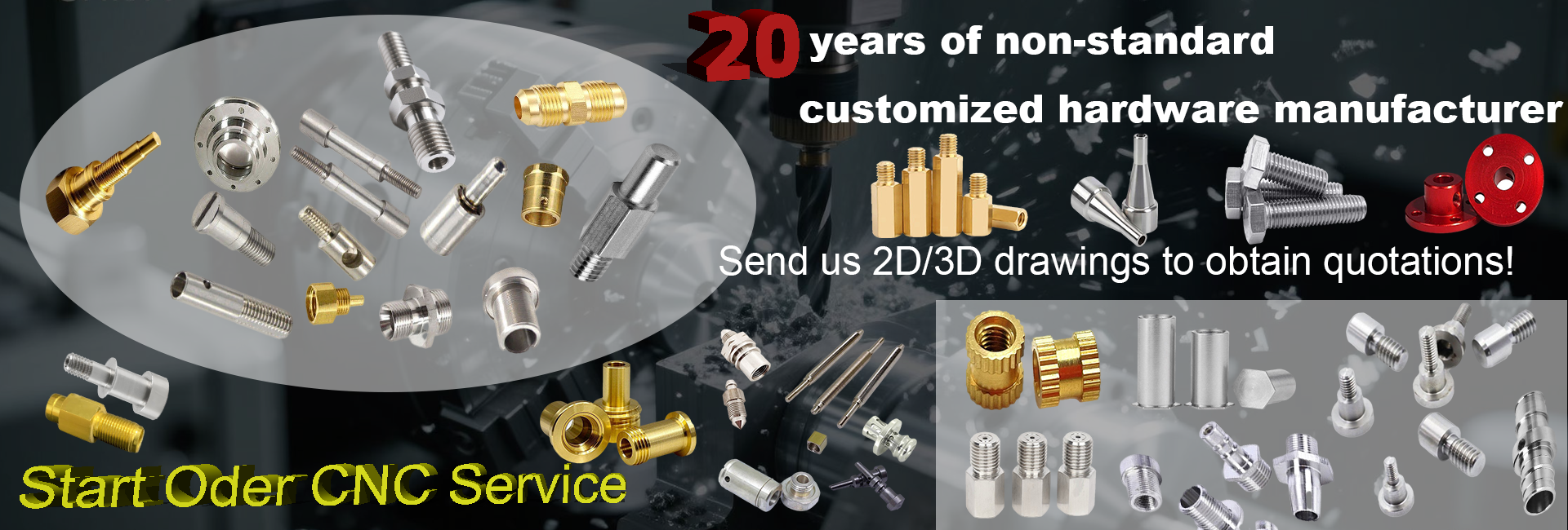 Precision CNC machining equipment