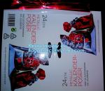 GIFT CANLENDAR BAGS, HOLIDAY BAGS, CHRISTMAS SANTA, JUMBO BIKE, LEAF, TREAT,