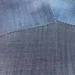 Stripe Shirt Office Wear Fabric 97gsm Cotton Nylon Spandex Material 58 Inch