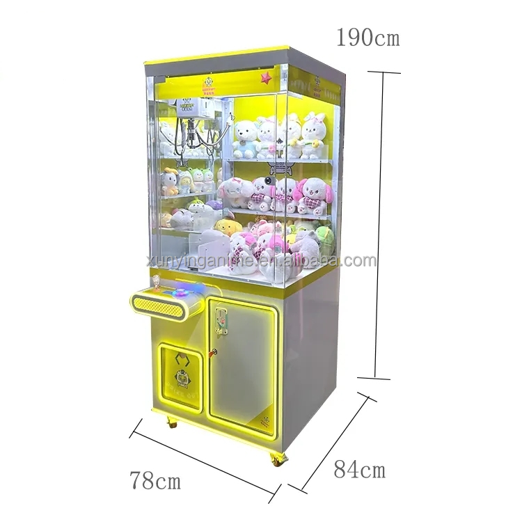 110V/220V/230V Amusement Park Arcade Plush Doll Claw Machine Toy Claw Crane Game Machine
