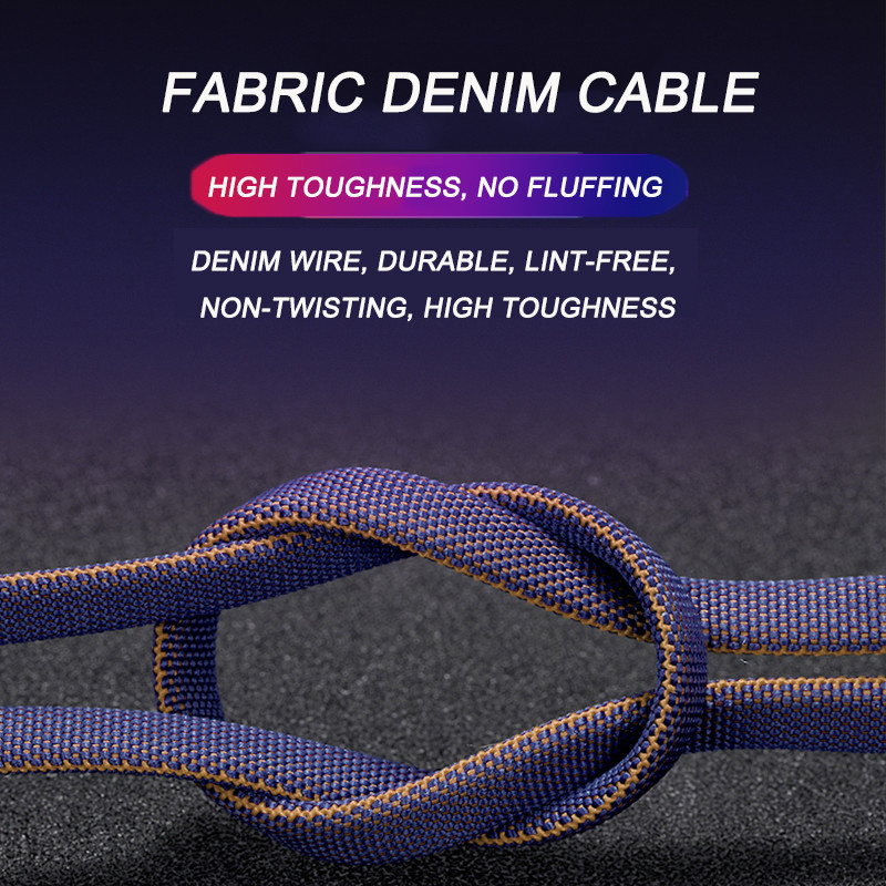 Zinc Alloy 3A Fast Charging Cable 3 In 1 USB 2.0 Transfer Data