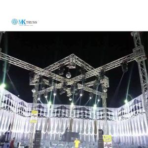 China Outdoor Event Stage Screen Display Concert Truss 400*400mm with 25*2mm Brace Tube wholesale