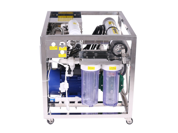 Compact Generous Structure Seawater Purification Technology with Online Support