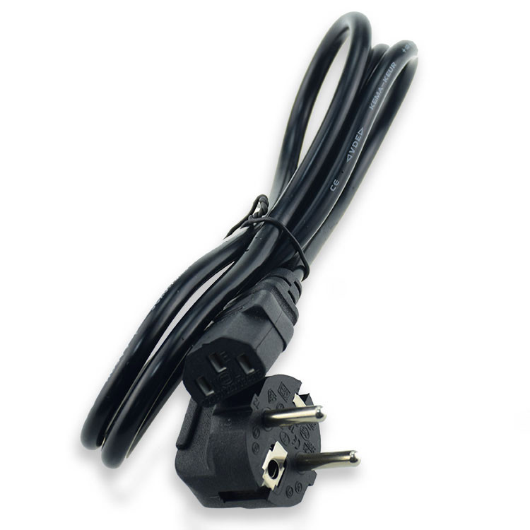 EU VDE Power Cord Waterproof Long Extension 2 Pin Plug for Laptop