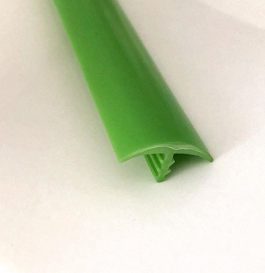 Versatile T Shape PVC/PP Edge Banding Plastic Trim T Molding for Table Edge 3/4 inch