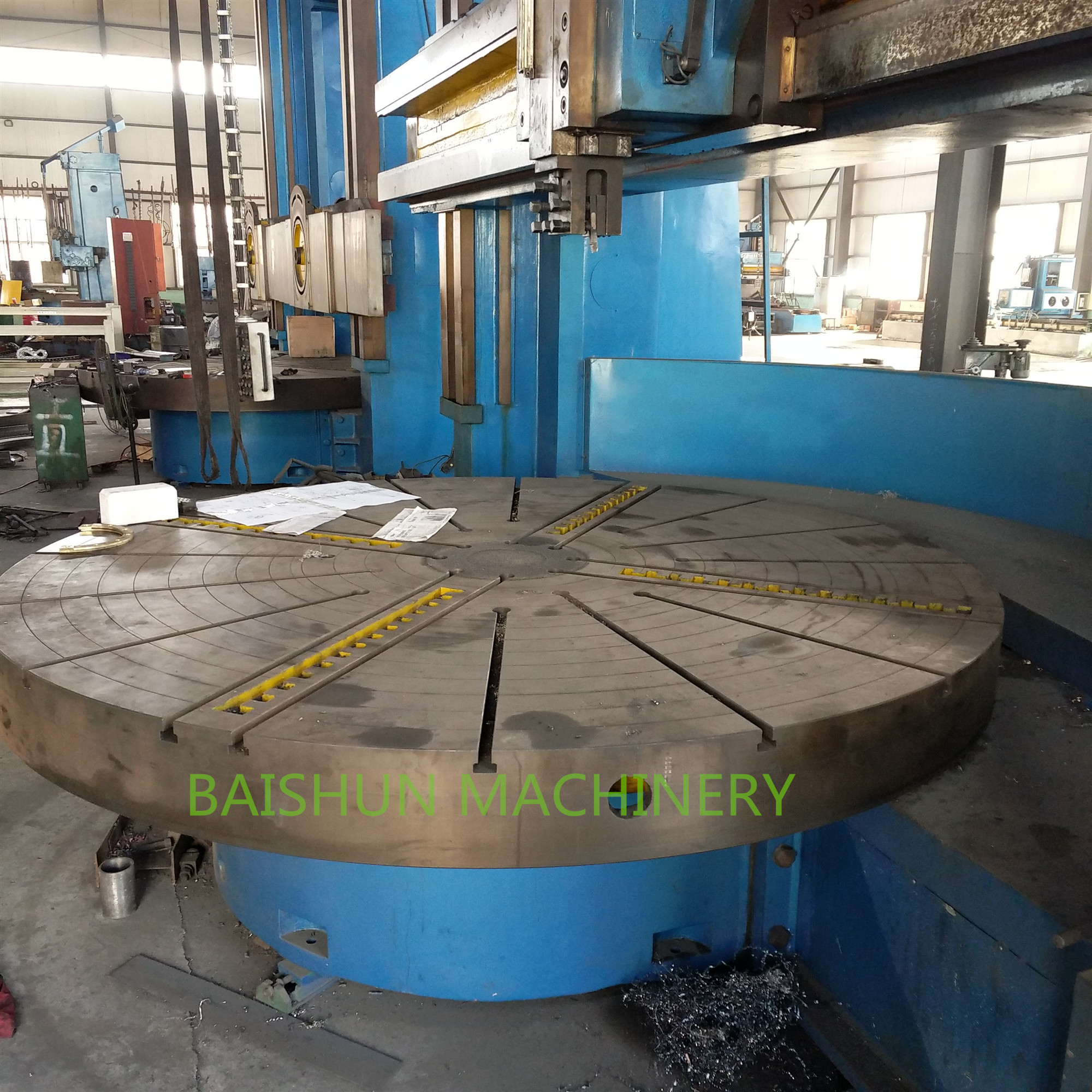 Universal Double Column Vertical Turret Lathe With Touch Screen Display