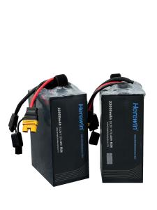 China Herewin 14s Battery 53.2V 22000mAh Pouch Soft Pack 25C LiHv Battery For Drones wholesale
