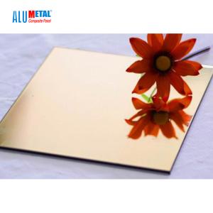 China 5800mm Mirror Aluminum Composite Panel 4mm AA5005 Anodized wholesale
