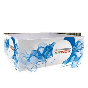 China Durable Tube Tension Fabric Banner Stands Digital Printing Square Shape wholesale