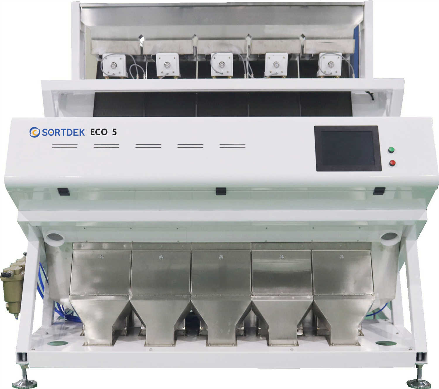 Rice Wheat Seeds Beans CCD Color Sorter With 315 Ejector 3.0KW