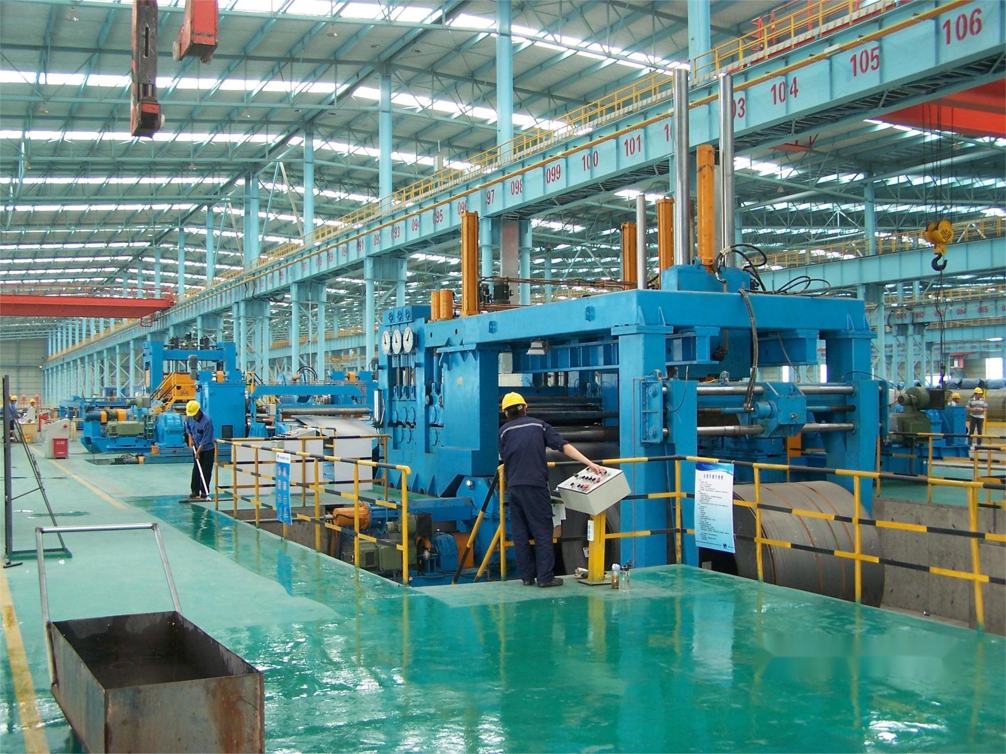 200-120000 Steel Structure Metal Coil Uncoiling Leveling Mobile Shear Assembly Line