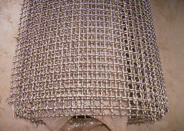 20mesh 0.50mm 2.6kg m2 Crimped Woven Wire Mesh