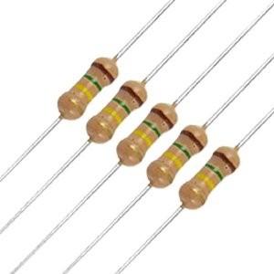 China 1/4W 250V 150K ohm Axial Carbon Film Resistors wholesale