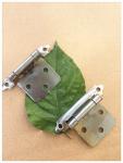 Steel Bp Metal Butterfly Cabinet Hinges , Chrome Butterfly Hinges Satin Nickel