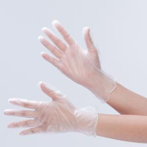 China Clear Hand Disposable Medical PVC Gloves Vinyl Examination Gloves Powder Free wholesale