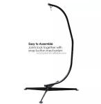 General Outdoor Furniture Portable Steel Garden Hammock Swing Stand for Patio