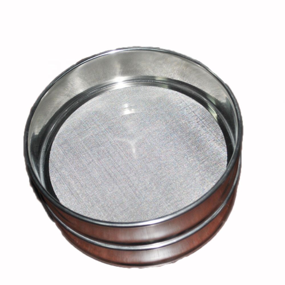 Durable Stainless Steel Wire Mesh Sieve 30 40 50cm With Aluminium Outer Frame