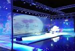 Transparent 3D Hologram Projection Gauze Holographic Screen Polyamide Material