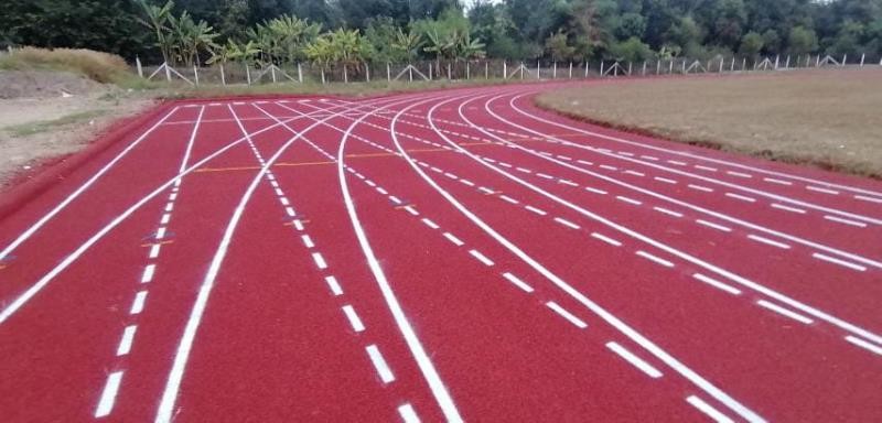 8m Width Athletic Running Tracks With Low Maintenance And Fade Resistance