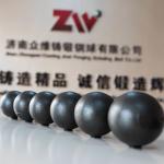 1500C HRC48 Cast Steel Balls Made Of Chemical Components