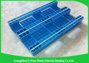 China Single Faced Plastic Euro Pallets 100% Virgin HDPE Ventilated For Warehouse wholesale
