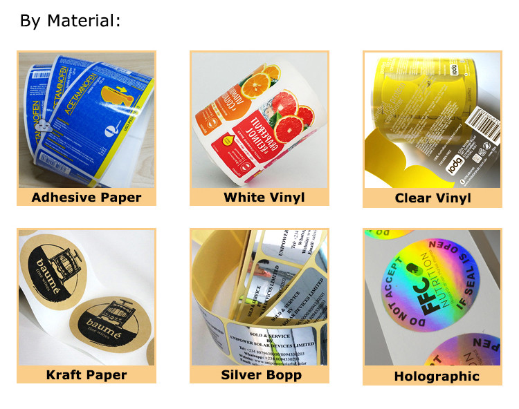 OEM Anti Ultraviolet Transparent PVC Vinyl Sticker With Rose Gold Foil Stamping