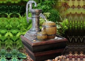 China Countryside Garden Lighted Outdoor Water Fountains wholesale