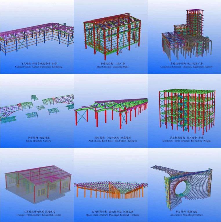 Flexible Steel Metal Farm Buildings Prefabricated Steel Structure Warehouse