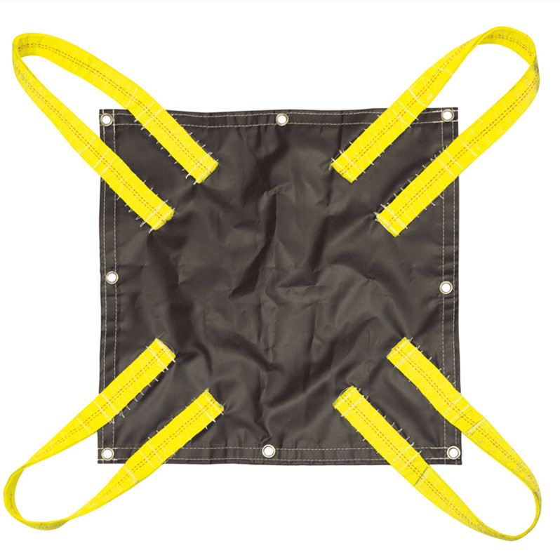 Ice Tarpaulin Canvas Construction Heavy Duty PVC Removal Snow Lifting Tarp