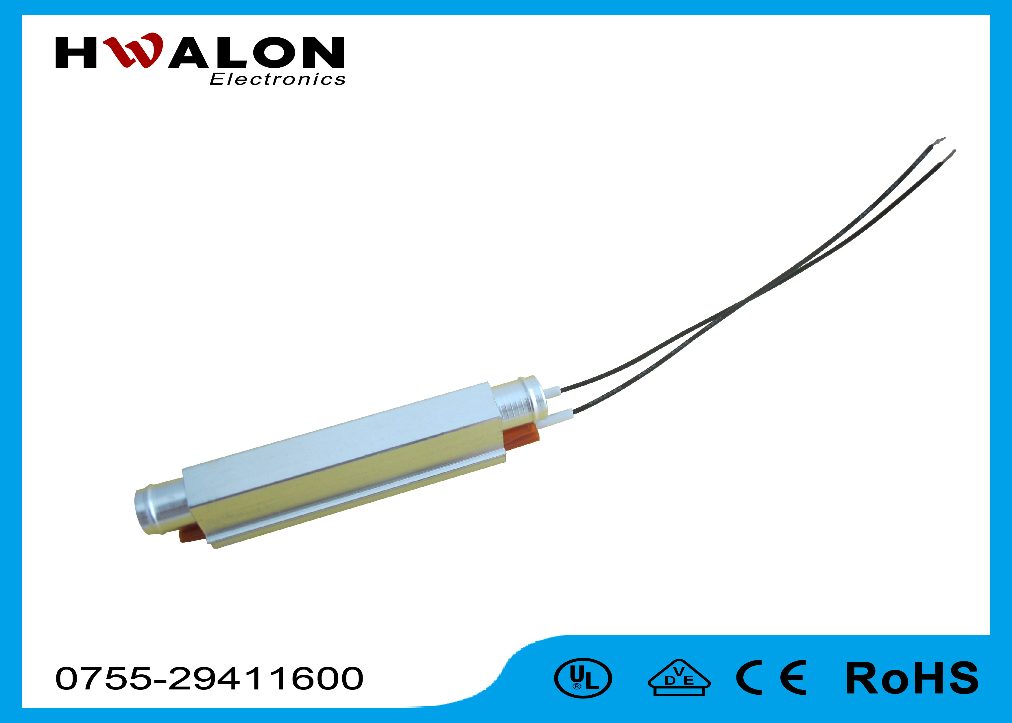 Custom Foot Bath Ptc Water Heating Element Tubular Type CE VDE Certification