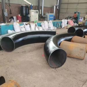 China ASME B16.9 Carbon Steel Bend Dsaw Sch40 90 Degree 5D Black Pipe Fitting wholesale