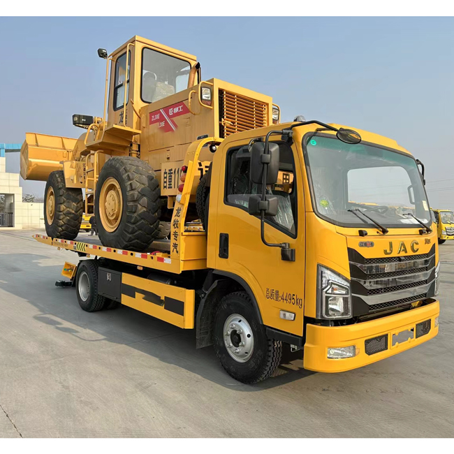 Customized 4x2 JAC 10Tons Tow Trucks Wrecker Truck for 11 Tons Farm Machinery