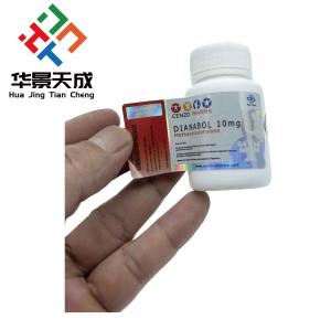 China Methandrostendlone 10mg 100Tablets Hologram custom pill bottle labels wholesale