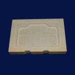 High Strength Black Ceramic Substrate / Ceramic Block Square Shape