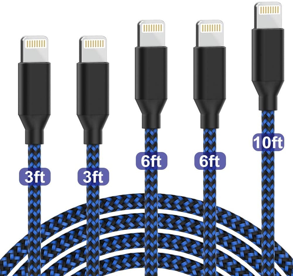 2m Nylon Braided USB Cable USB C To Lightning 5V 2.4A Compatible With IPad